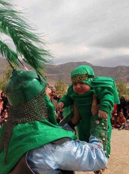 عکس لباس امام حسین بچه گانه