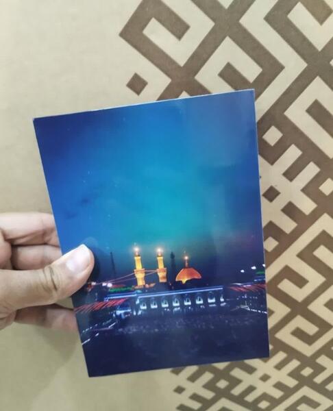 قاب عکس گنبد امام حسین