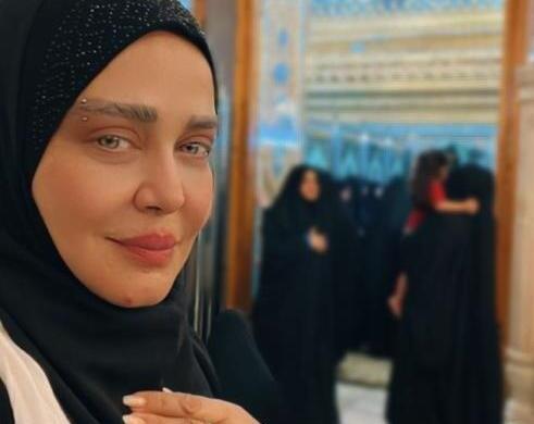عکس بهاره رهنما در کربلا