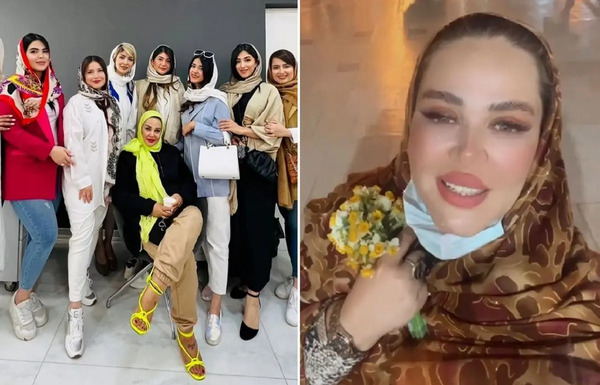 عکس بهاره رهنما در کربلا