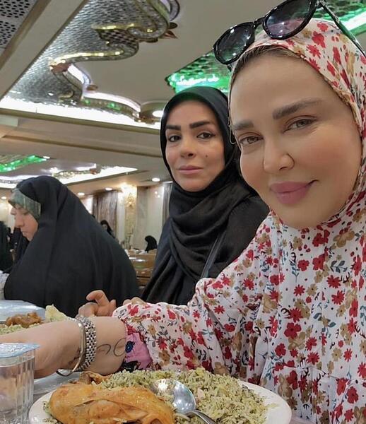 عکس بهاره رهنما در کربلا