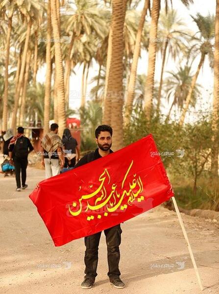 عکس پرچم امام حسین با کیفیت بالا