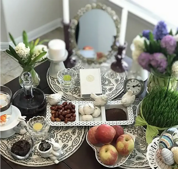 عکس سفره هفت سین نوروزی