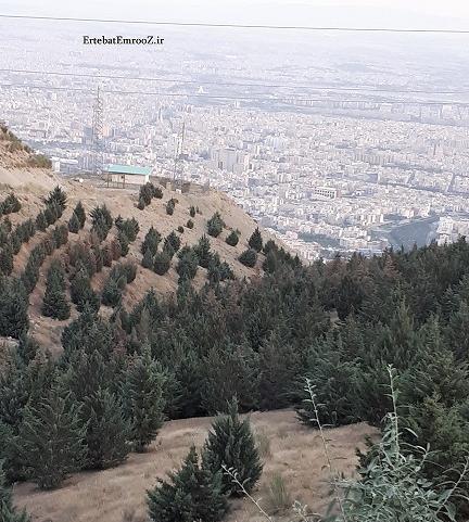 عکس امروز آسمان تهران