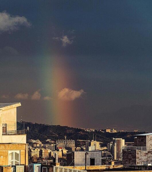 عکس امروز آسمان تهران