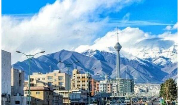 عکس امروز آسمان تهران