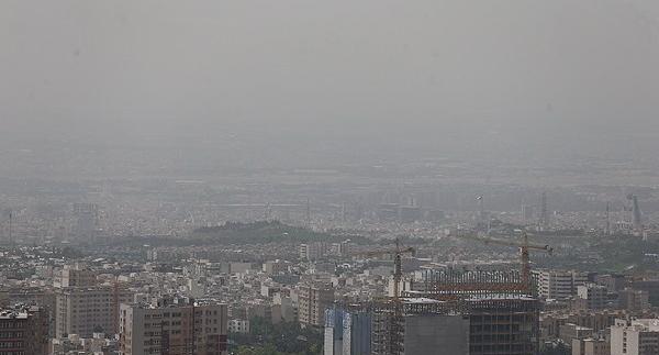 عکس امروز آسمان تهران