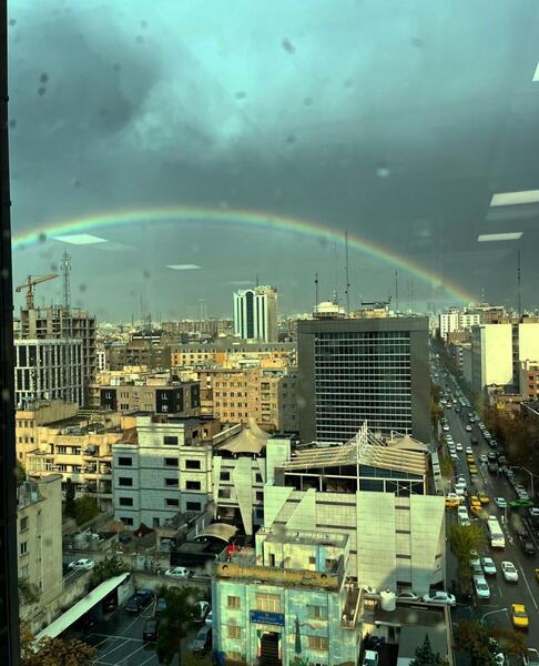 عکس امروز آسمان تهران