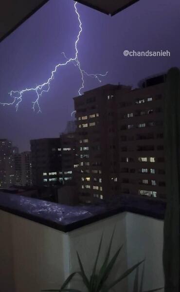 عکس امروز آسمان تهران