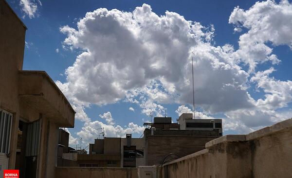 عکس از آسمان تهران