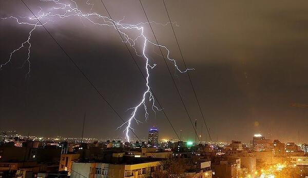عکس از آسمان تهران