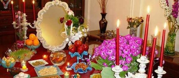 عکس هایی از سفره هفت سین نوروز