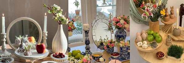 عکس هایی از سفره هفت سین نوروز