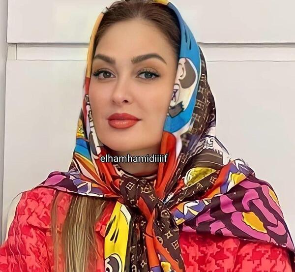 عکس بچه های الهام حمیدی و همسرش