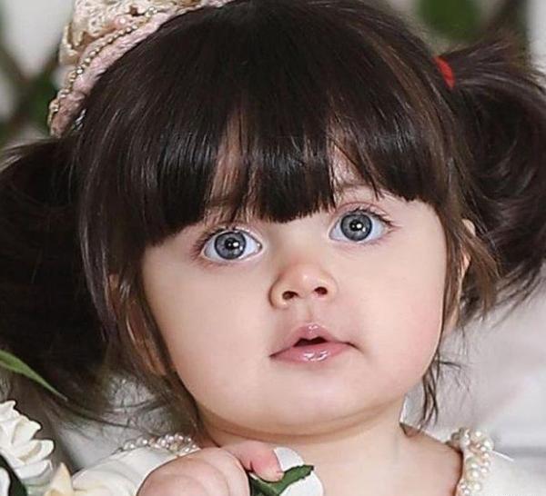عکس بچه نوزاد خوشگل چشم رنگی