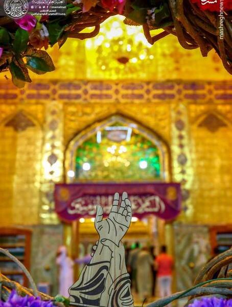 عکس امام علی در روز عید غدیر