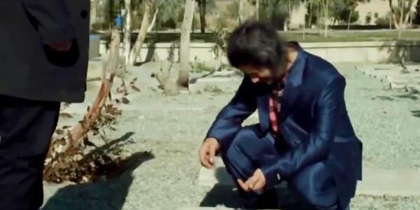 عکس علی صادقی و بچه هاش