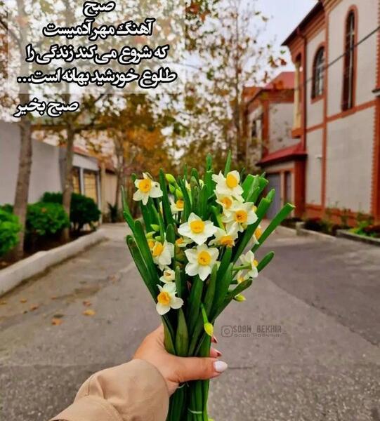 عکس پروفایل صبح بخیر بهاری