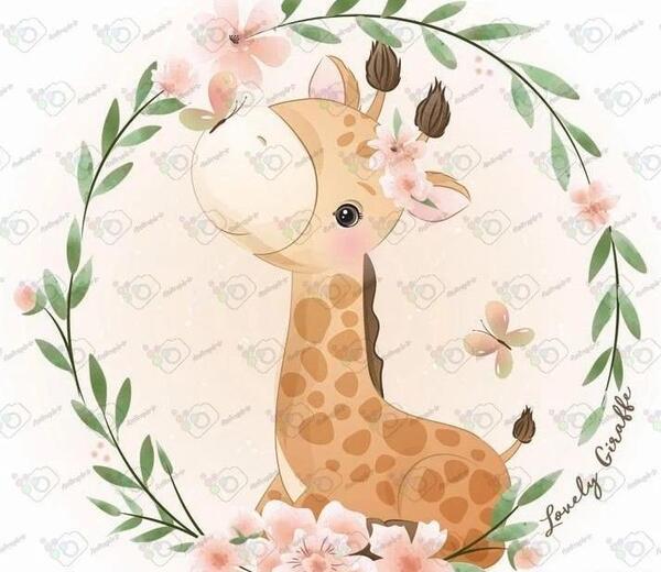 عکس بچه زرافه ناز