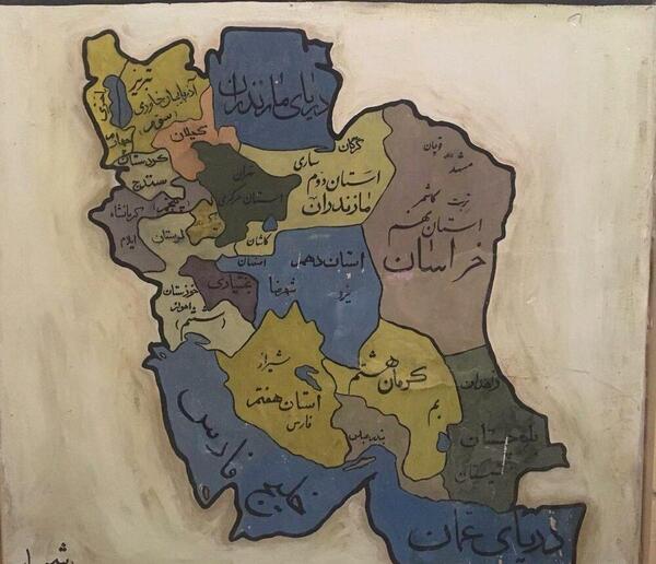 عکس کشور ایران برای نقاشی