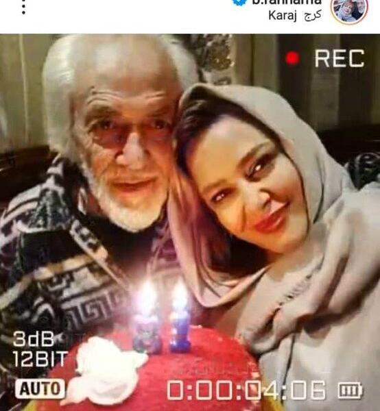 عکس پدر بهاره رهنما