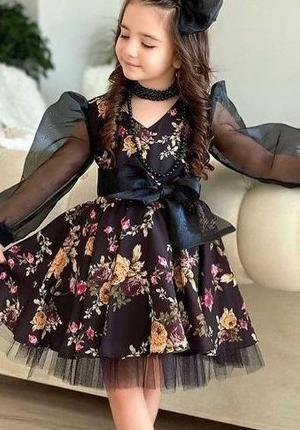 عکس بچه گانه دخترانه مجلسی