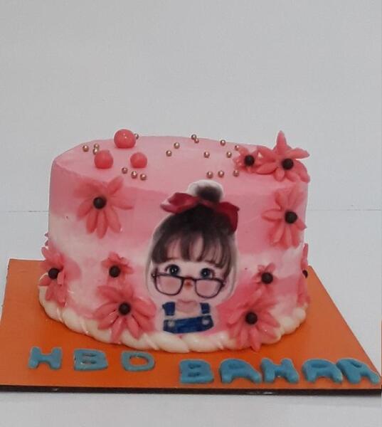 عکس کیک بهاری دخترانه