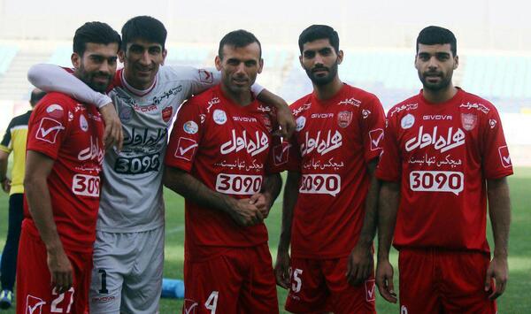 عکس تیم ملی ایران و پرسپولیس