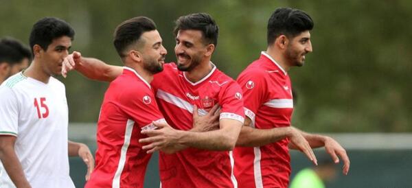 عکس تیم ملی ایران و پرسپولیس