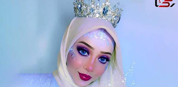 عکس دختر با حجاب عروسک