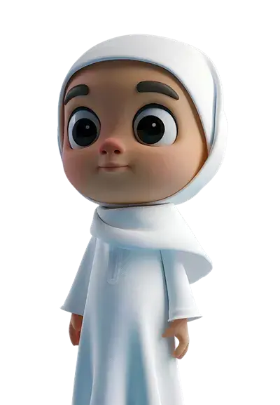 عکس دختر با حجاب عروسک