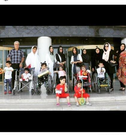 عکس بچه معلول