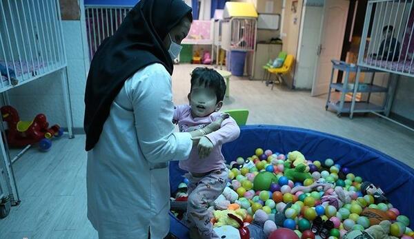 عکس بچه معلول