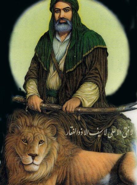 عکس شمشیر امام علی برای پروفایل