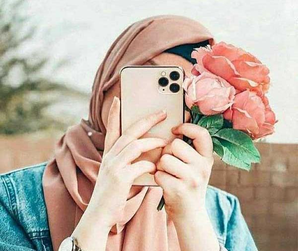 عکس پروفایل دخترونه با ماسک شیک