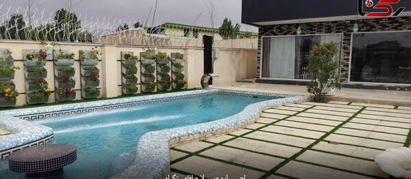 عکس بهاره رهنما در ویلای کردان