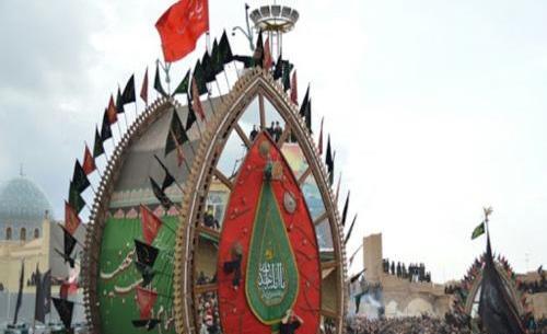 عکس سر امام حسین در یزد