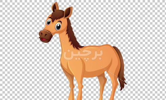 عکس اسب کارتونی برای نقاشی