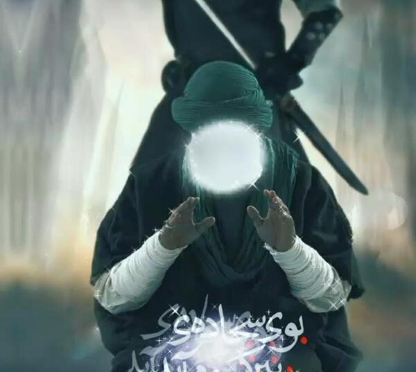 عکس نوشته ضربت خوردن امام علی