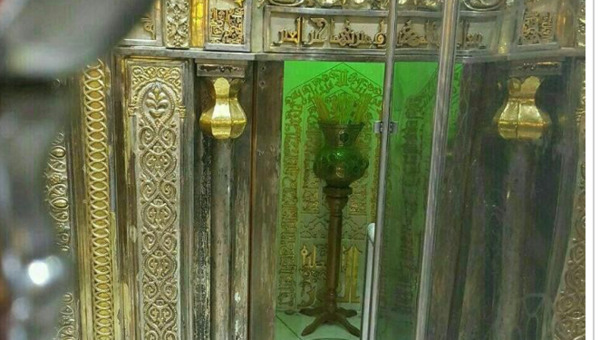 عکس نوشته ضربت خوردن امام علی