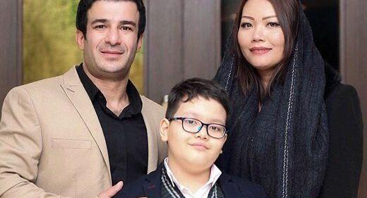عکس زن و بچه ایمان قیاسی