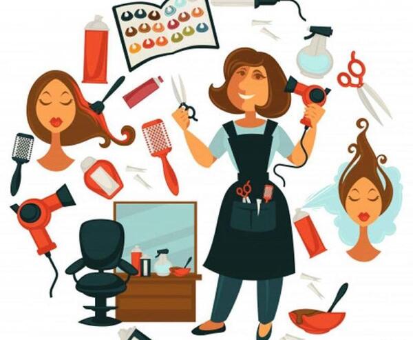 عکس پروفایل آرایشگری