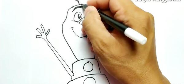 عکس آدم برفی السا آنا