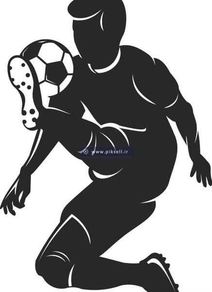 عکس فوتبال سیاه سفید