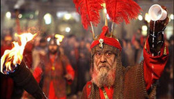 عکس واقعی حضرت عباس و امام حسین ع در حوزه
