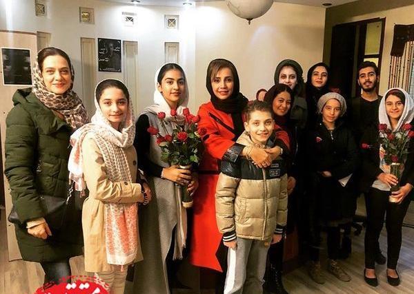 عکس شبنم قلی خانی و بچه اش
