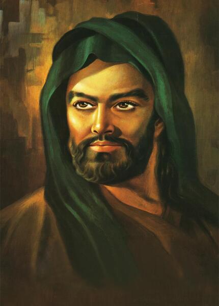 عکس چهره اصلی امام حسین