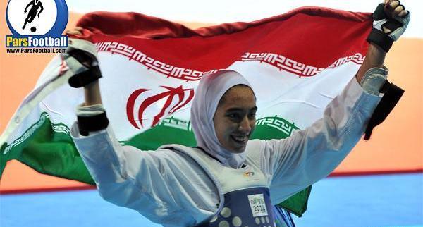 عکس با حجاب کیمیا علیزاده