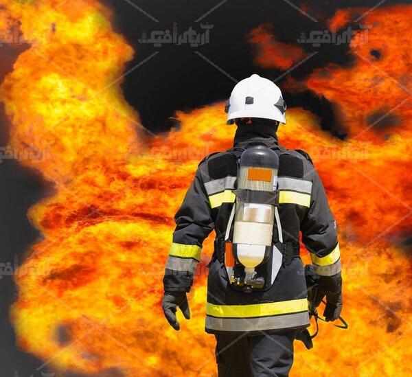 عکس های آتش نشان واقعی