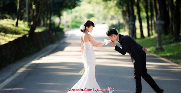 عکس های عاشقانه در عروسی